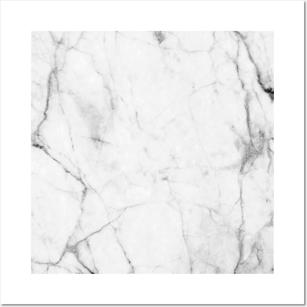 Marble Concrete Stone Texture Pattern Effect Dark Grain Wall Art by fivemmPaper